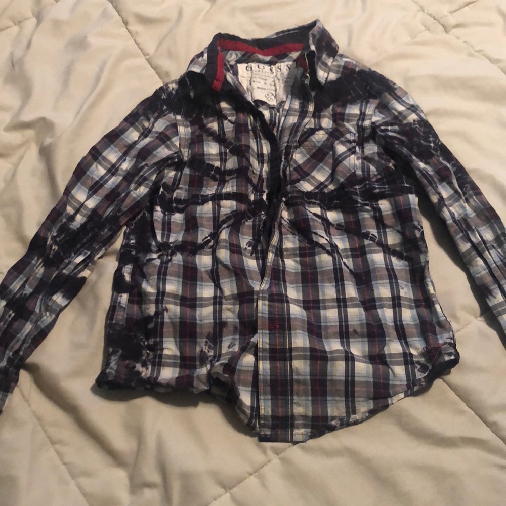 Guess button down shirt